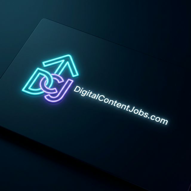 Digital Content Jobs Logo